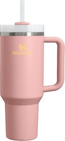 Termos piersică cu pai din oțel inoxidabil 1,18 l Quencher H2.O FlowState™ Tumbler Peach Rose – Stanley