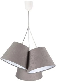 Lustră pe cablu AMBROSIA 3xE27/60W/230V