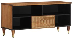 vidaXL Comodă TV, 100x33x46 cm, lemn masiv de mango