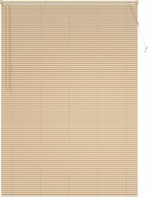 vidaXL Jaluzea venetiană Manual Maro Deschis cu Model 213 x 130 cm PVC