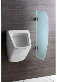 Sapho - Panou despărțitor pentru pisoare 40x80 cm, sticlă mată