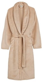 Halat bej XS/S din micropluș/cocolino Polyvelvet – Good Morning