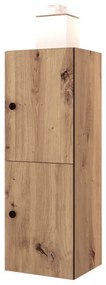 Zondo Dulap de baie 90 cm Carman (stejar artisan). 1042143