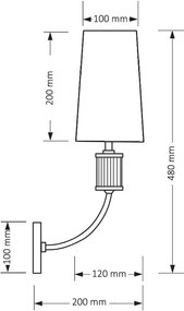 Aplica eleganta design modern Pesaro