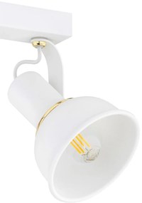 Lustra cu 2 spoturi directionabile Twist alb
