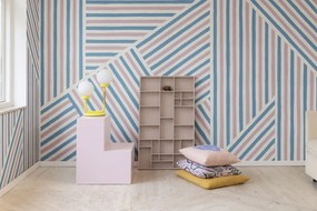 Fototapet, Different Directions, Pink &amp; Blue, Rebel Walls