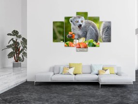 Tablou cu lemur (150x105 cm)