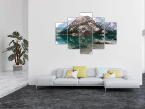 Tablou cu lac montan (150x105 cm)