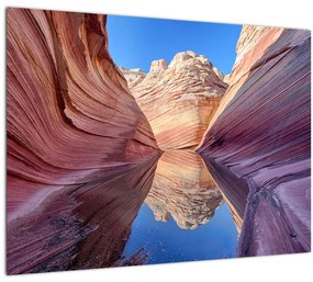 Tablou - valurile de Arizona (70x50 cm)