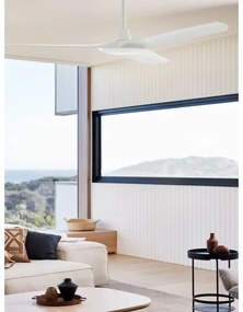 Ventilator de tavan Lucci Air 21321549 ABYSS d. 142 cm IP66 alb + telecomandă