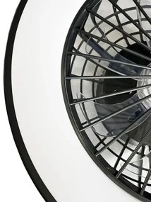 Plafonieră LED cu ventilator OPAL LED/48W/230V + telecomandă