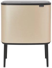 Brabantia Bo cos de gunoi 36 l auriu 304583