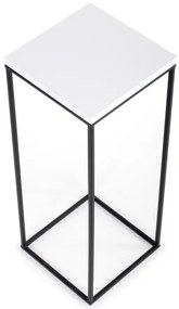 Suport flori BASICLOFT 60x24 negru/alb