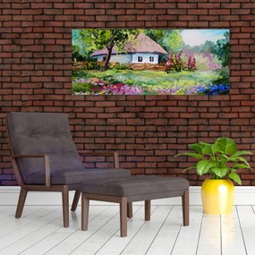 Tablou - Cabană (120x50 cm)