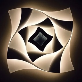 Plafonieră LED dimabilă Ecolite WALP7129-3D/LED INDI LED/70W/230V + telecomandă