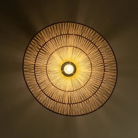 Brilagi - Plafonieră LED aplicată CERIA BOHO 1xE27/40W/230V Ø 50 cm maro