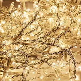 Perdea Luminoasa 330 Leduri, lungime 5x1.8 m, Lumina Calda (2700 K), protectie IP44, ZAR0475-2 Rebel