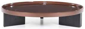 Masuta de cafea Mayson din MDF stejar rosu 120x25 cm