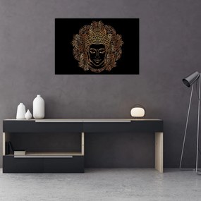 Tablou - Buddha auriu (90x60 cm)
