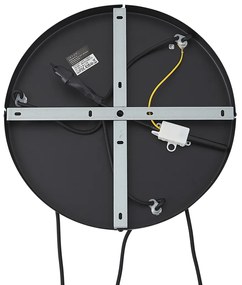 Lampă suspendată neagră cu sticlă chihlimbar, fumurie și transparentă cu 3 lumini - Elena