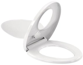 Rion Soft Close 2-in-1 scaun WC cu reductor plastic alb