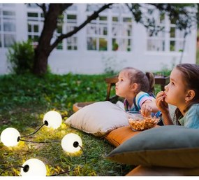 Lanț LED decorativ de exterior 10xLED/0,8W/230V IP67 7,7 m