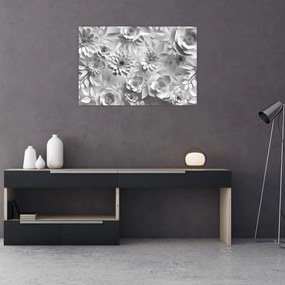 Tablou - Flori albe (90x60 cm)