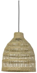 Lustră în culoare naturală cu abajur din iarbă de mare ø 38 cm Sagar – Light &amp; Living