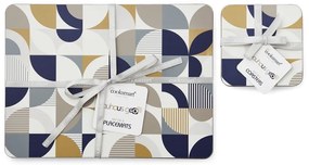 Set cu suporturi farfurii și coasters 8 buc. Bauhaus – Cooksmart ®