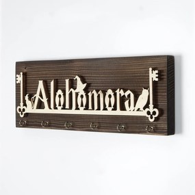 Suport chei din lemn LAZ157 Multicolor 40x14x3 cm