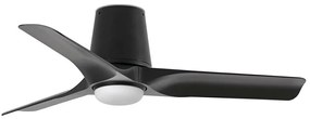 Ventilator LED dimabil de tavan FARO 33827WT-1TW HEY TUB S LED/10W/230V negru d. 90 cm WT + telecomandă