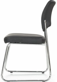Scaun tapitat Rapid negru