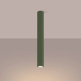 Spot Sollux SL.1610 KARBON 1xGU10/10W/230V 60 cm verde