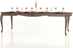 Masă lemn masiv Dining Celisea Pliabilă 2900 (+500) х 1100 х 790 - Ivoire