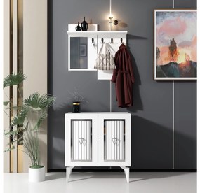Mobilier Hol Tideno (alb + argintiu) . 1093903