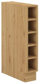 Raft de jos pentru bucătărie Lesana 2 (stejar artizanal) 15D OTW BB. 1063984