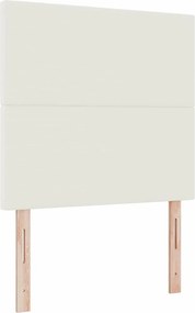 vidaXL Tăblie cap Crem 100 cm Țesătură din corduroy