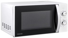 Cuptor cu microunde Toshiba MW-MM20PWH, 800W, 20L, Iluminare LED, Dezghetare, Timer, Alb