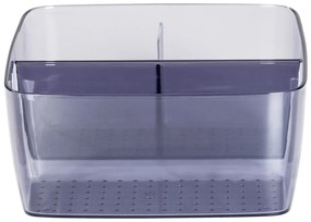Organizator de baie gri din plastic reciclat San Diego – Wenko