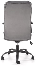 Scaun de birou tapitat Colin catifea – L54 x A57 x 110h cm