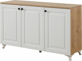 Comodă Tuvantille 11 (Stejar safir + nuc). 1127521