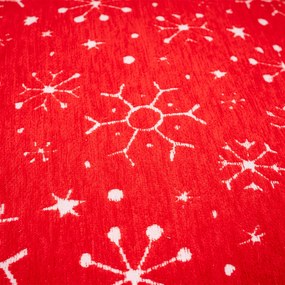 Față de pernă 4Home Snowfall in Red, 45 x 45cm