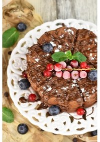 Heinner HWF-1000CR - Aparat de vafe 1000W/230V negru/aur roz