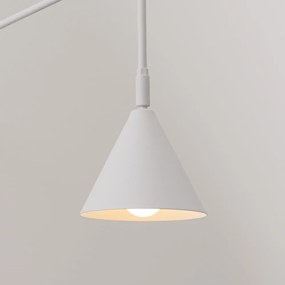 Aplică de perete albă cu alimentare la priză Zylo – Sollux