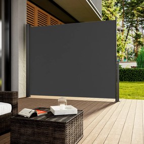 Casaria Marchiză laterală NOSARA pentru terasă, 180x300cm, antracit