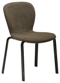 Scaun de dining kaki tapițat Heap – DAN-FORM Denmark