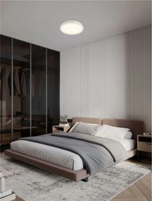 Lustra LED aplicata stil modern FELICIA alb 45cm