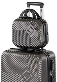 TraveLux Pro II bőrönd szett szürke