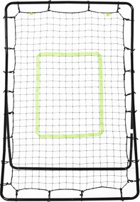 HOMCOM Plasa Elastica Elastic pentru Fotbal și Rugby Portabil, 90x80x140cm | Aosom Romania