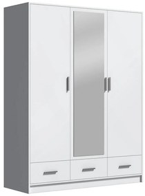 Dulap cu oglindă SANNA 150x215 cm alb